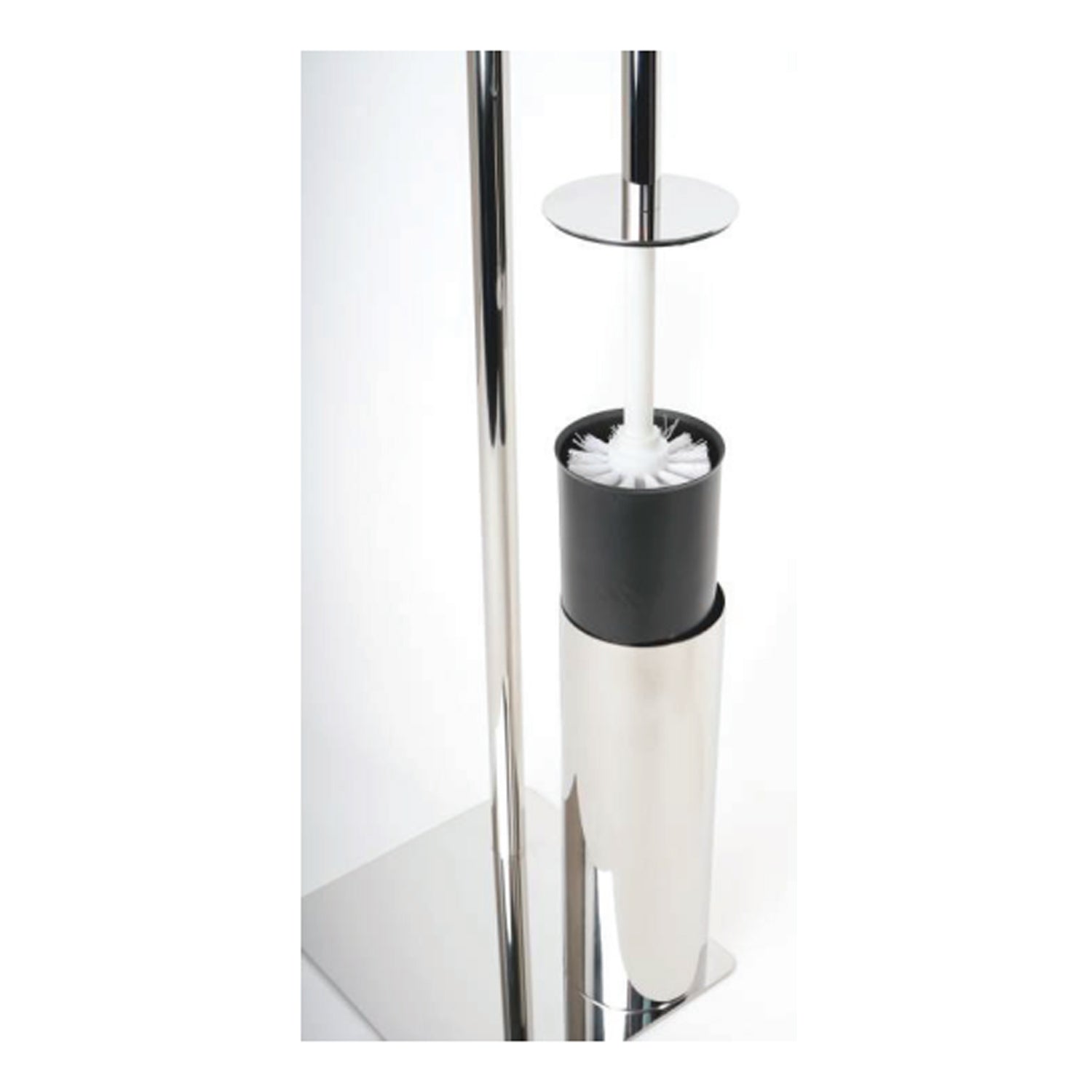 Piantana porta scopino modello Poseidon in Acciaio Inox AISI 304 - Lucido by CeramicStore | Lo specialista del tuo bagno