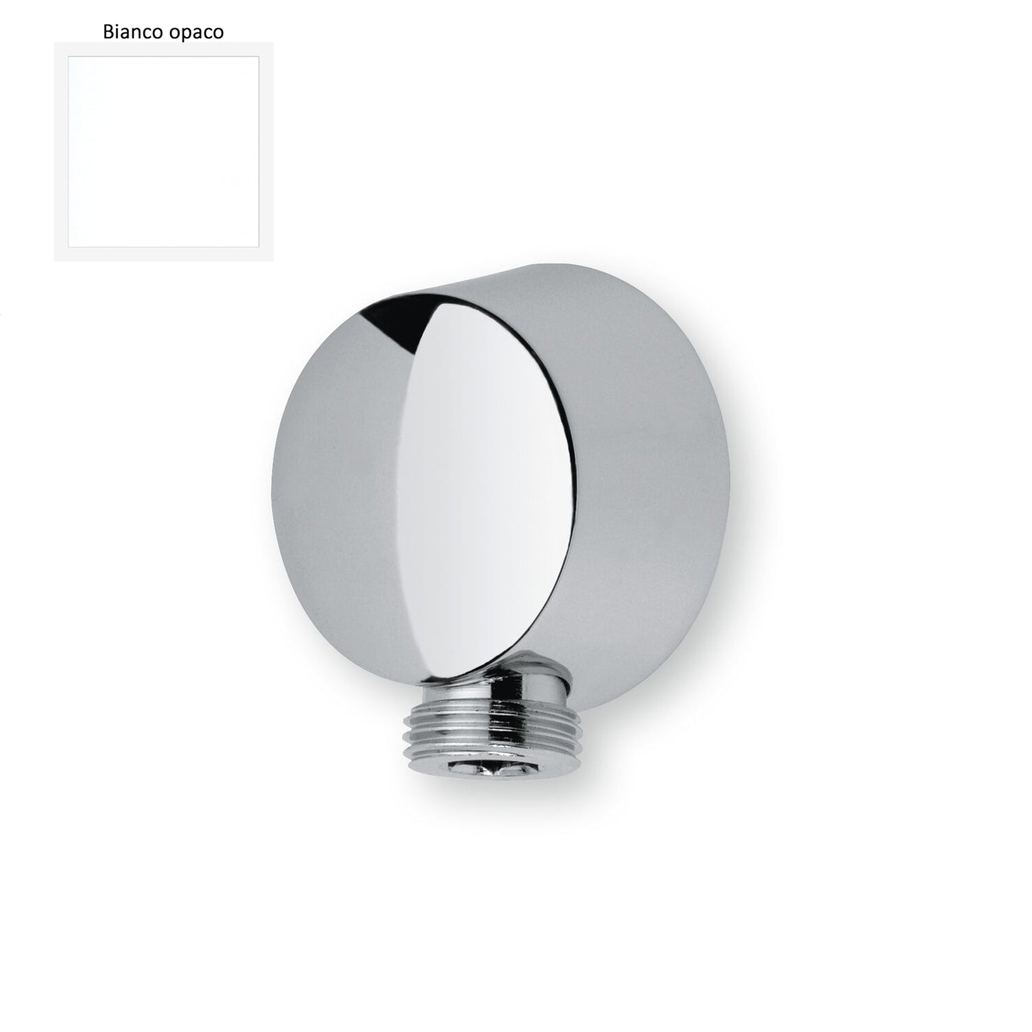 Presa acqua in ottone modello tondo attacco 1/2MM bianco by CeramicStore | Lo specialista del tuo bagno