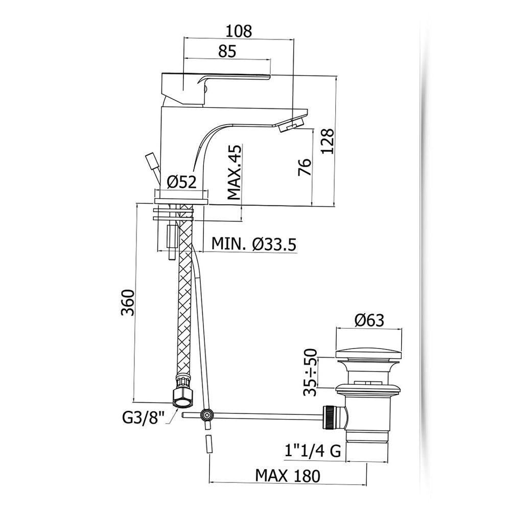 Set di miscelatori Paffoni Blu lavabo, bidet e doccia by CeramicStore | Lo specialista del tuo bagno