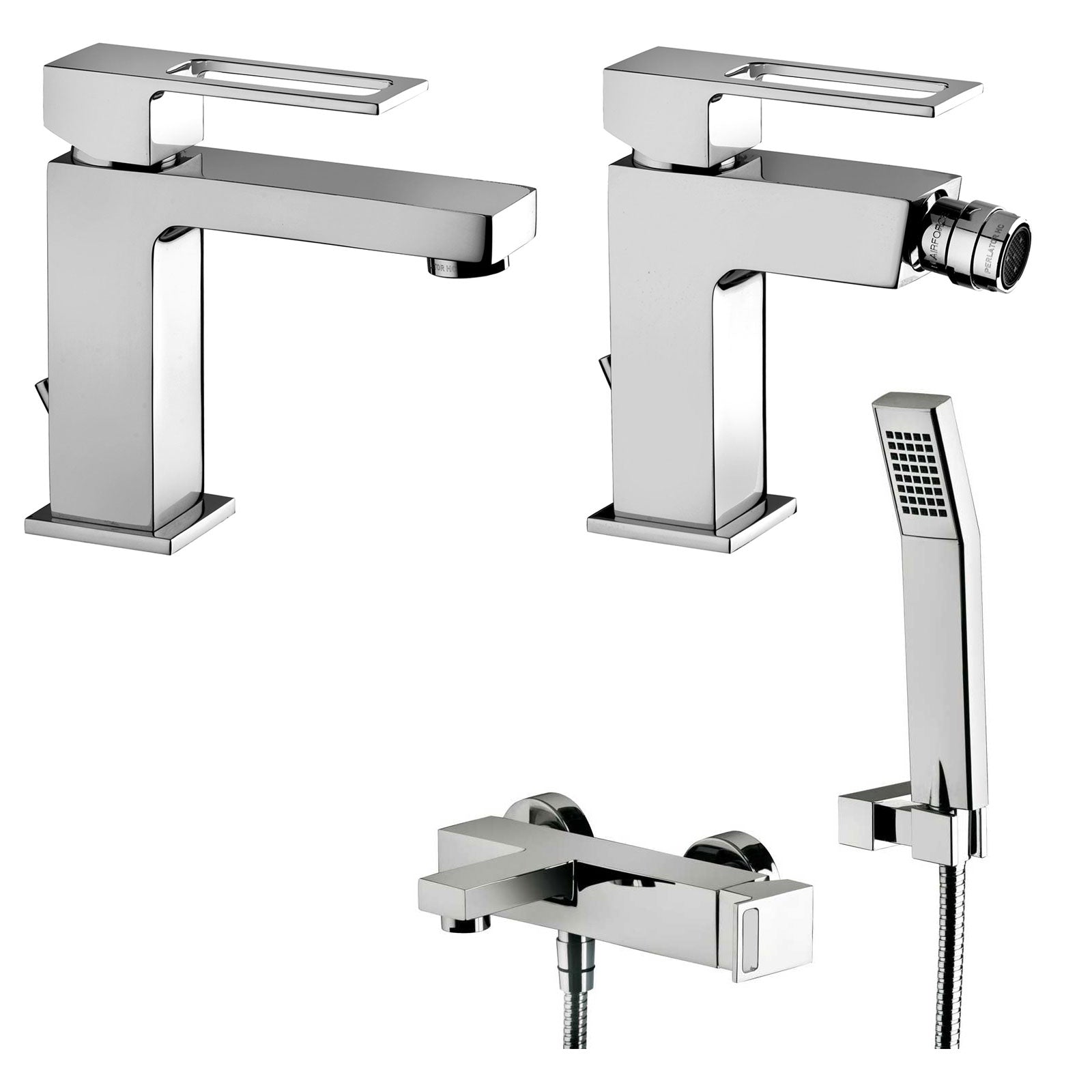 Set di miscelatori lavabo, bidet e vasca Paffoni Effe by CeramicStore | Lo specialista del tuo bagno