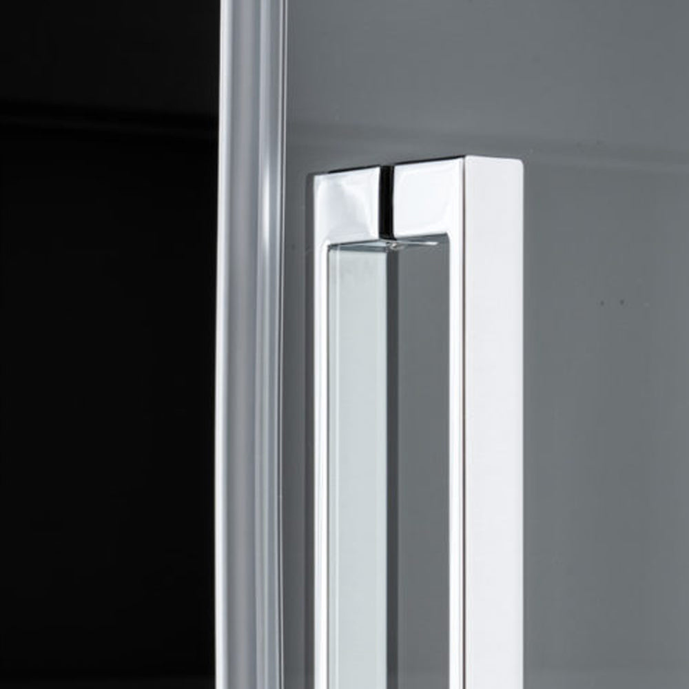 Porta doccia scorrevole da cm 120 installazione a nicchia modello Glory in cristallo temperato mm 8 by CeramicStore | Lo specialista del tuo bagno