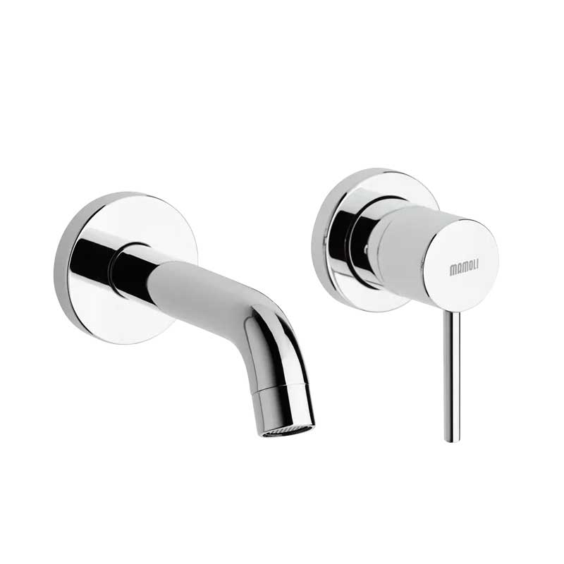 Set di Rubinetti Vasca con Set Doccia, Lavabo Incasso e Bidet con scarico in ottone Cromo collezione Pico di Mamoli Rubinetterie by CeramicStore | Lo specialista del tuo bagno