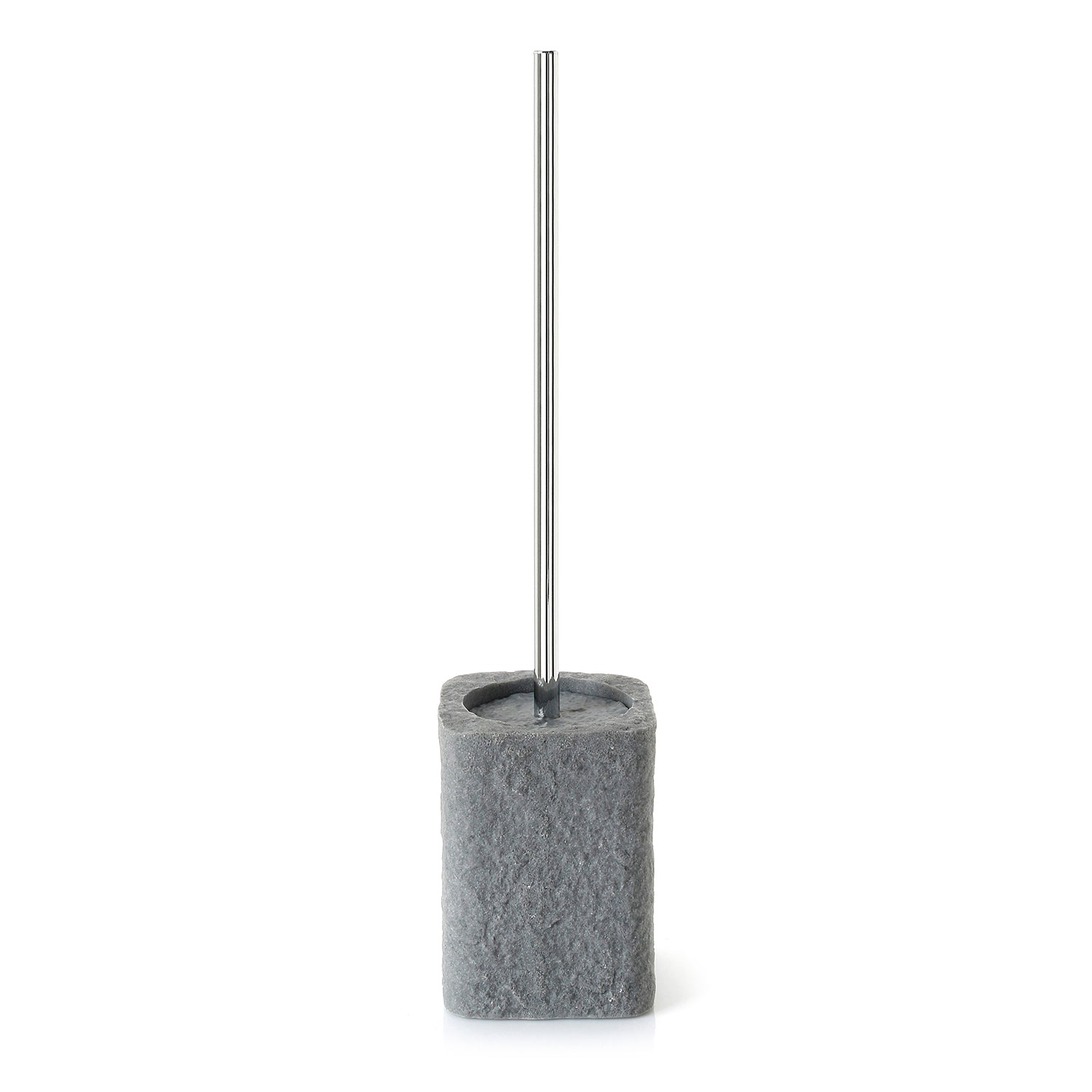 Scopino da appoggio con ciuffo in setole Gedy modello Aries - Grigio by CeramicStore | Lo specialista del tuo bagno