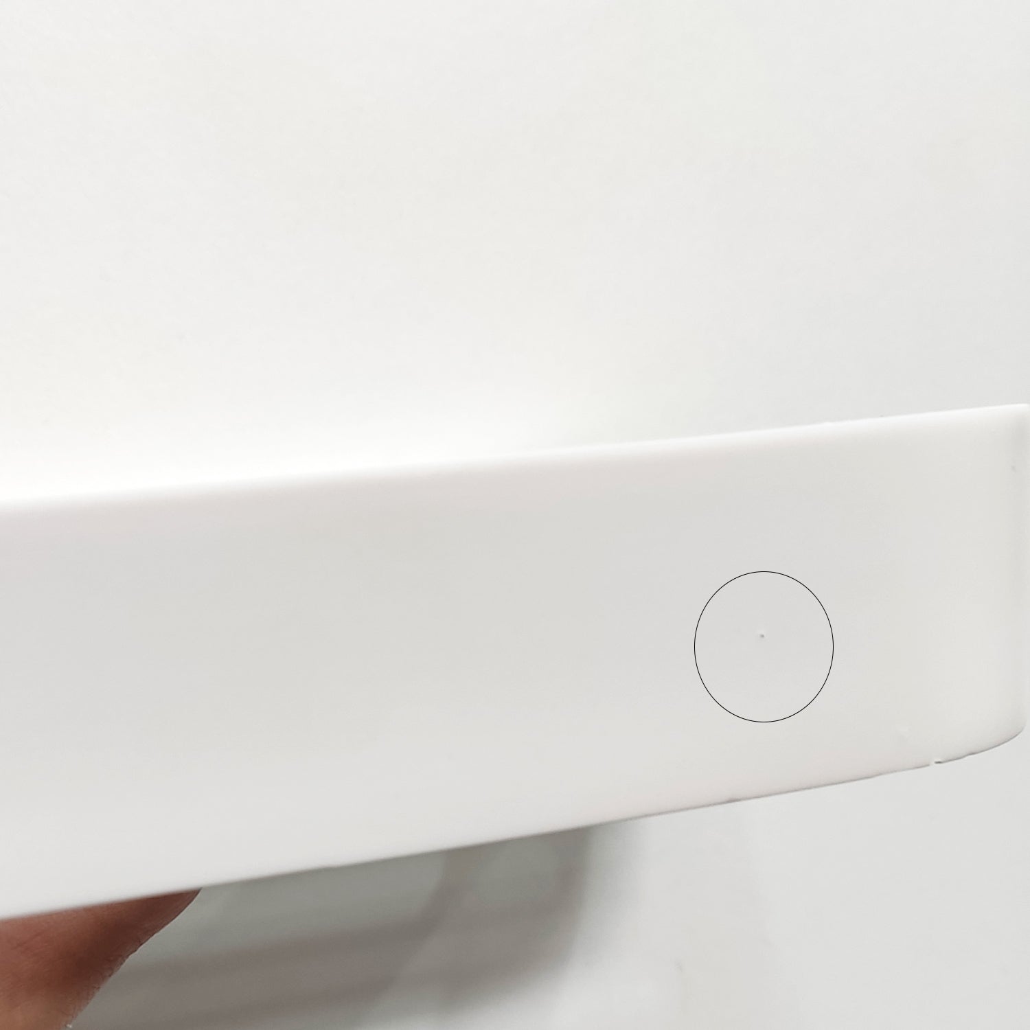 Portaoggetti doccia rettangolare Outline di Gedy - Bianco Matt versione outlet by CeramicStore | Lo specialista del tuo bagno