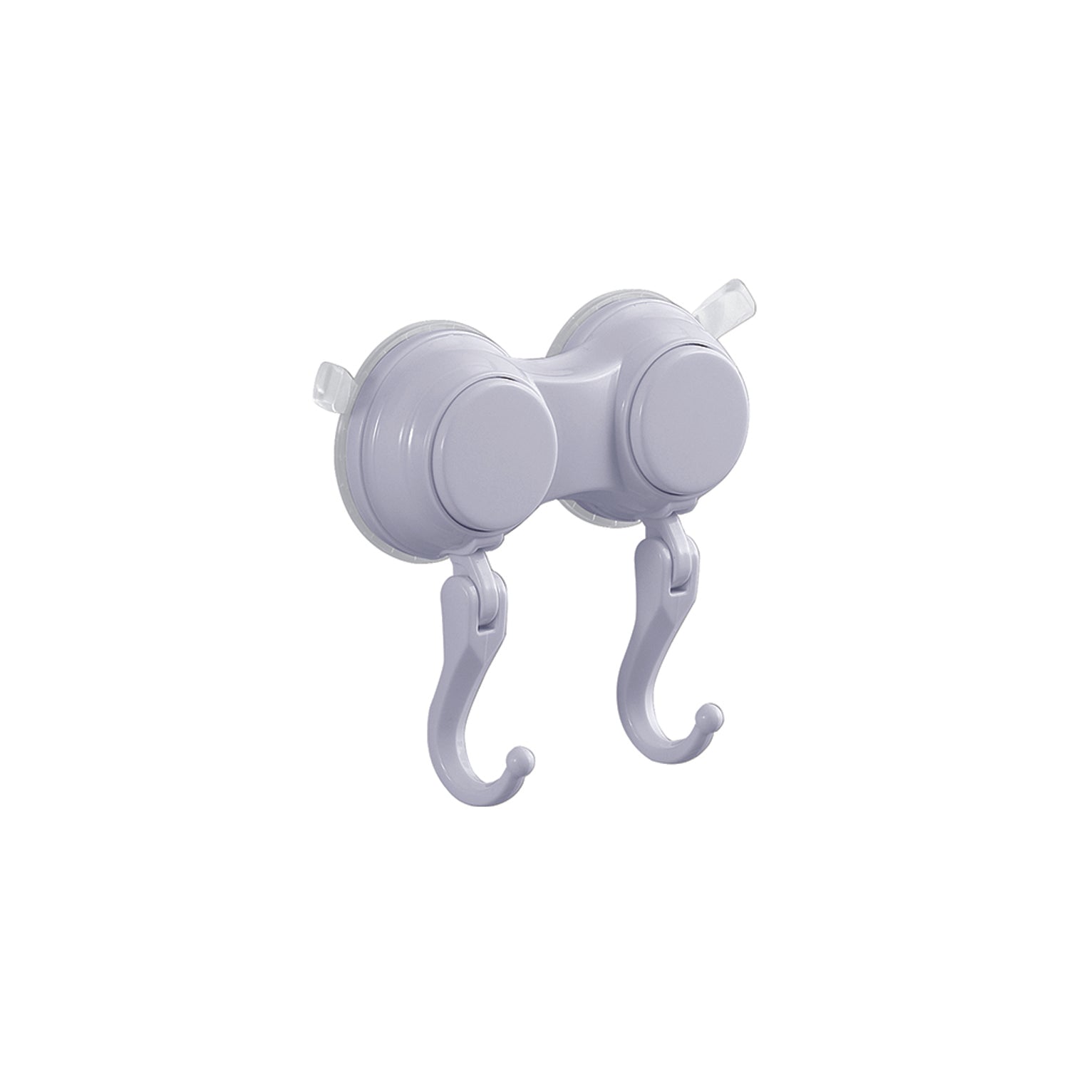 Appendiabiti doppio a muro di Gedy serie Vesuvio - Bianco by CeramicStore | Lo specialista del tuo bagno