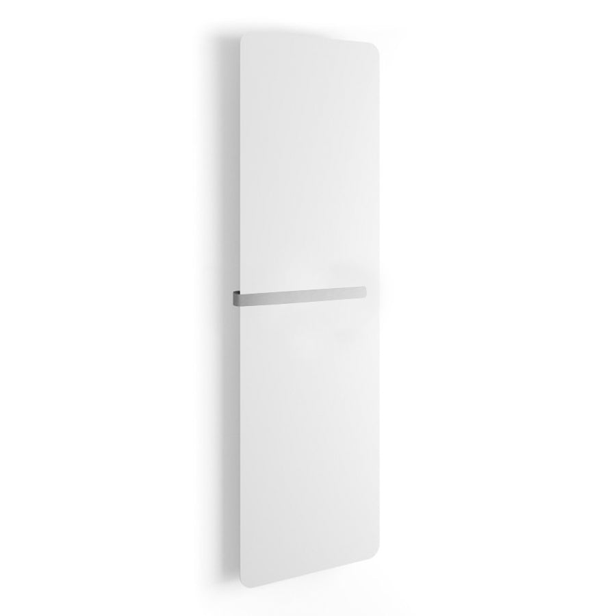 Termoarredo idraulico 886 Watt a muro in acciaio al carbonio collezione Caligo di Lineabeta colore bianco cm 47x159 by CeramicStore | Lo specialista del tuo bagno