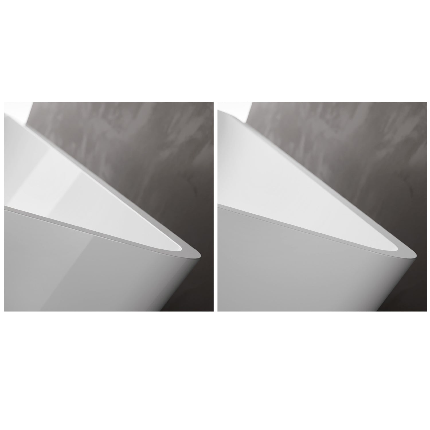 Vasca da bagno modello Viva 165x70cm in solid surface bianco opaco by CeramicStore | Lo specialista del tuo bagno