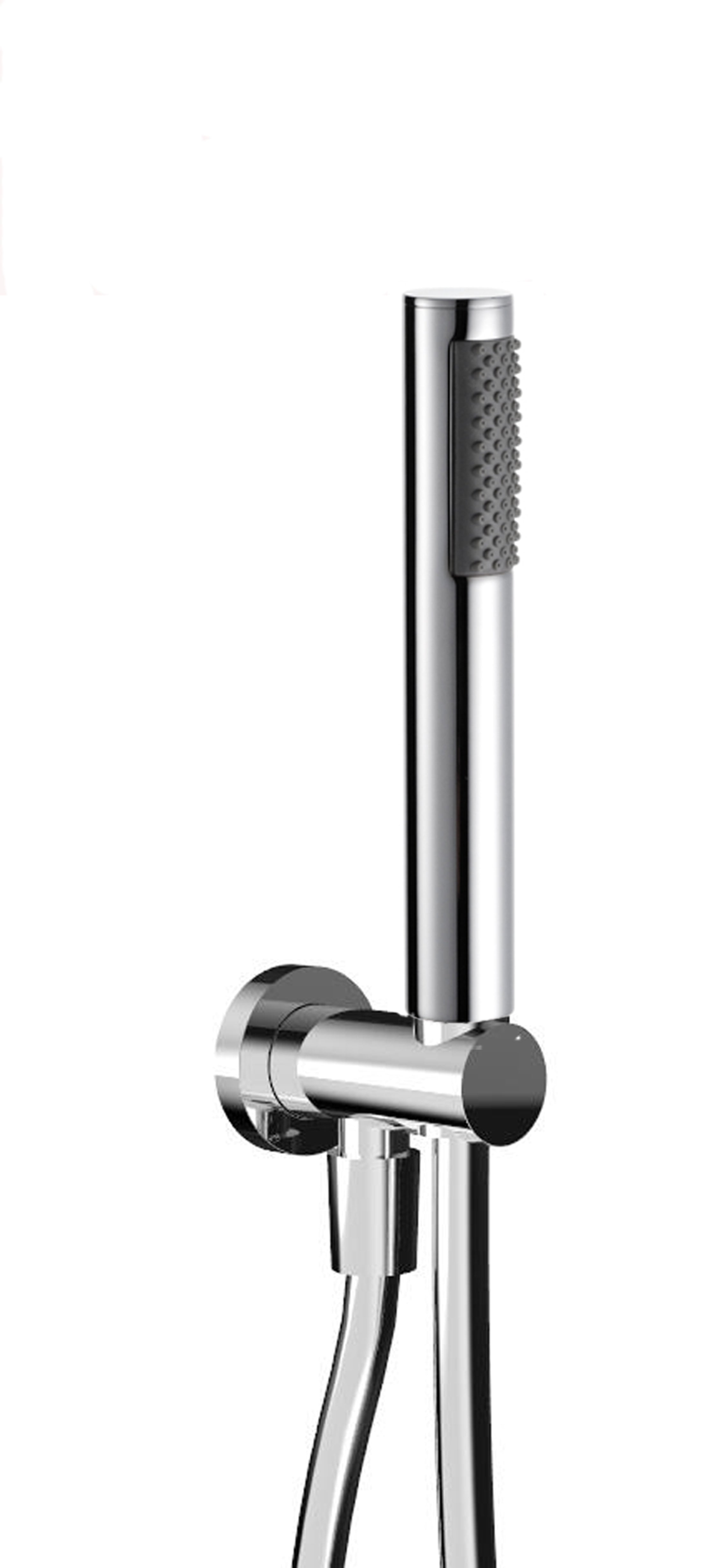 Composizione doccia con soffione tondo 50x22 acciaio inox, set duplex e miscelatore termostatico by CeramicStore | Lo specialista del tuo bagno