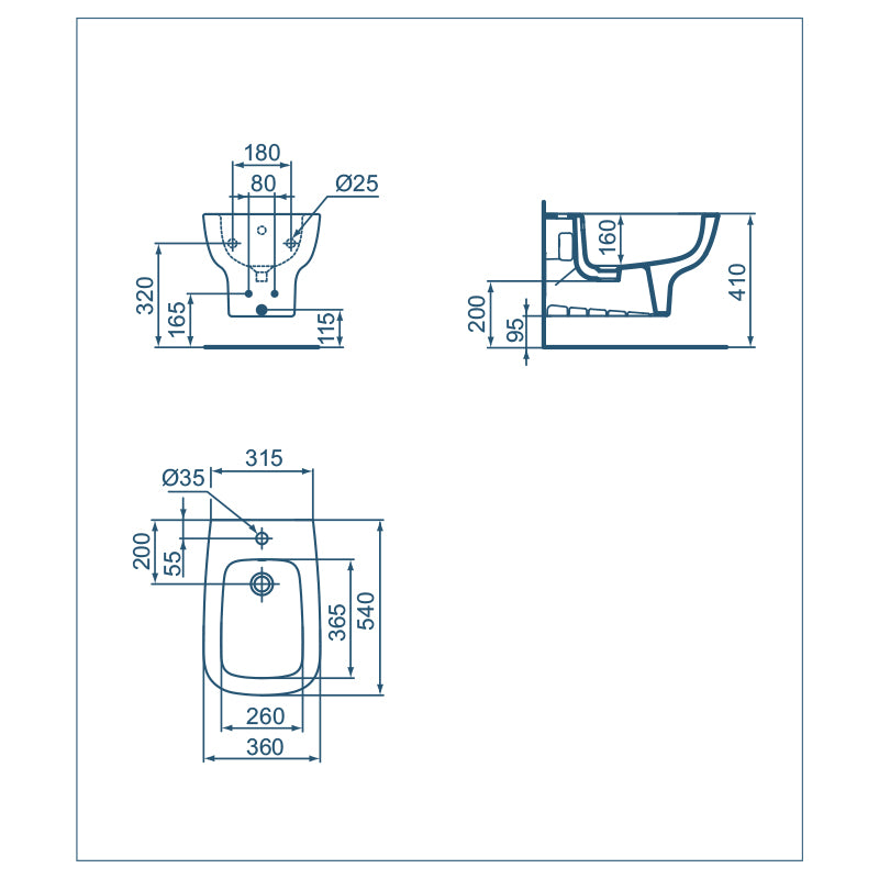 Sanitari sospesi Ideal Standard Esedra Wc + bidet + sedile slim chiusura rallentata
