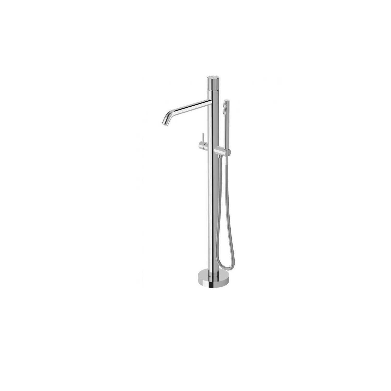Set miscelatore vasca a pavimento con deviatore e doccia base senza corpo con base per fissaggio Paffoni by CeramicStore | Lo specialista del tuo bagno