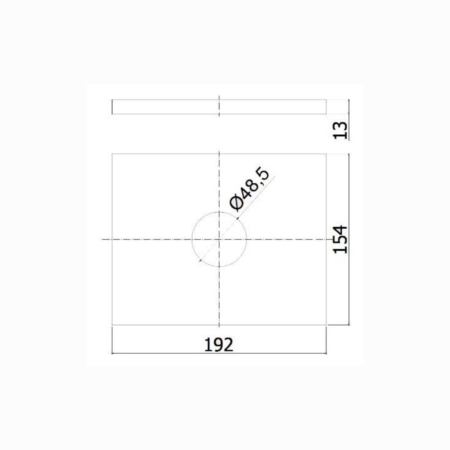 Miscelatore incasso PBOX 010 codice LESBOX010CR piastra ABS serie Level Cromo Paffoni by CeramicStore | Lo specialista del tuo bagno
