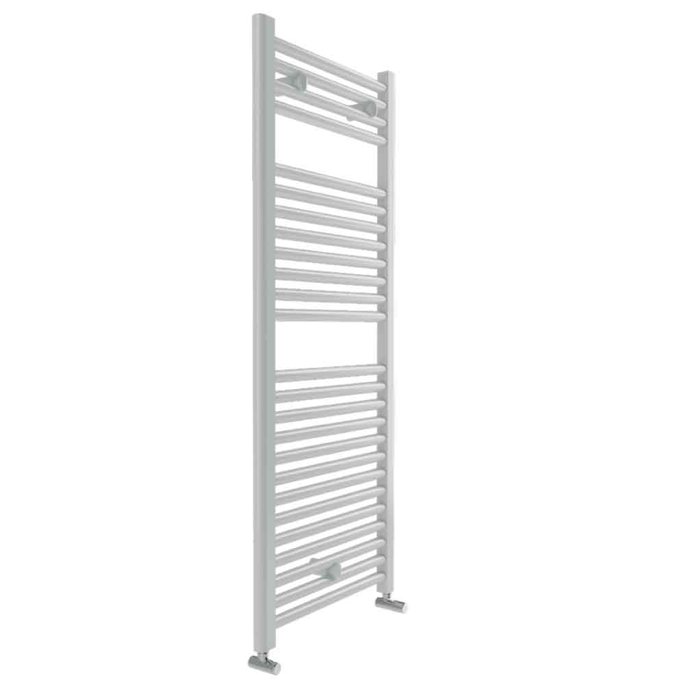 Termoarredo scaldasalviette bianco adatto per spazi piccoli 1230X400 interasse 350 by CeramicStore | Lo specialista del tuo bagno