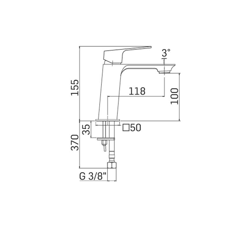 Set di rubinetti lavabo e Bidet cromato lucido collezione BLADE di Mamoli Rubinetterie by CeramicStore | Lo specialista del tuo bagno