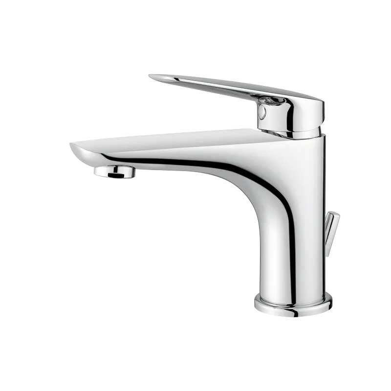 Miscelatore monocomando lavabo con scarico finitura cromato lucido collezione Penelope di Mamoli Rubinetterie by CeramicStore | Lo specialista del tuo bagno