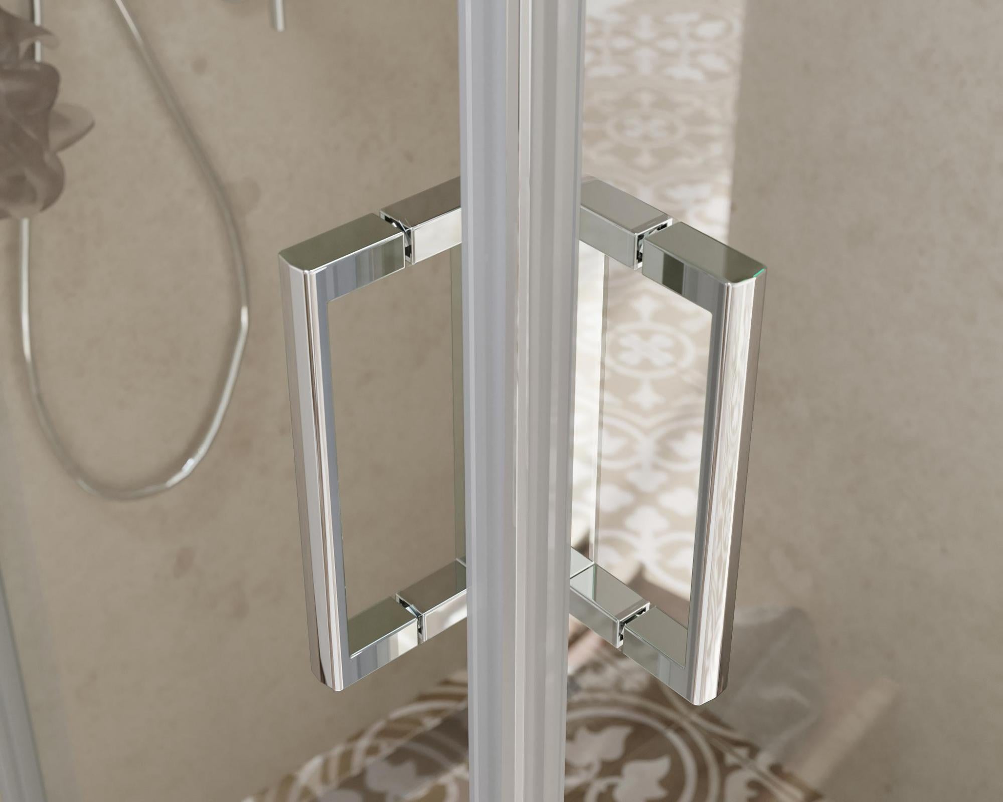Box doccia modello Camille 70x100 cm vetro trasparente e porte scorrevoli by CeramicStore | Lo specialista del tuo bagno