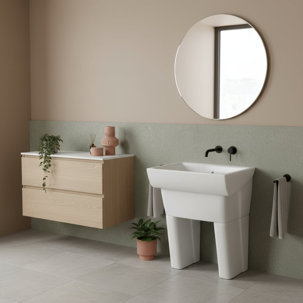 Lavatoio da appoggio modello Messico in ceramica 60x50 cm H. 35 cm by CeramicStore | Lo specialista del tuo bagno