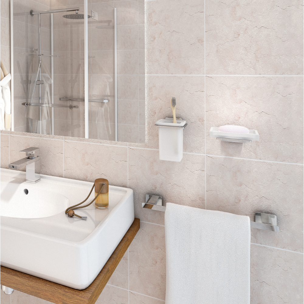 Portasapone a muro in Acciaio Inox Gedy modello Atena - Cromato by CeramicStore | Lo specialista del tuo bagno