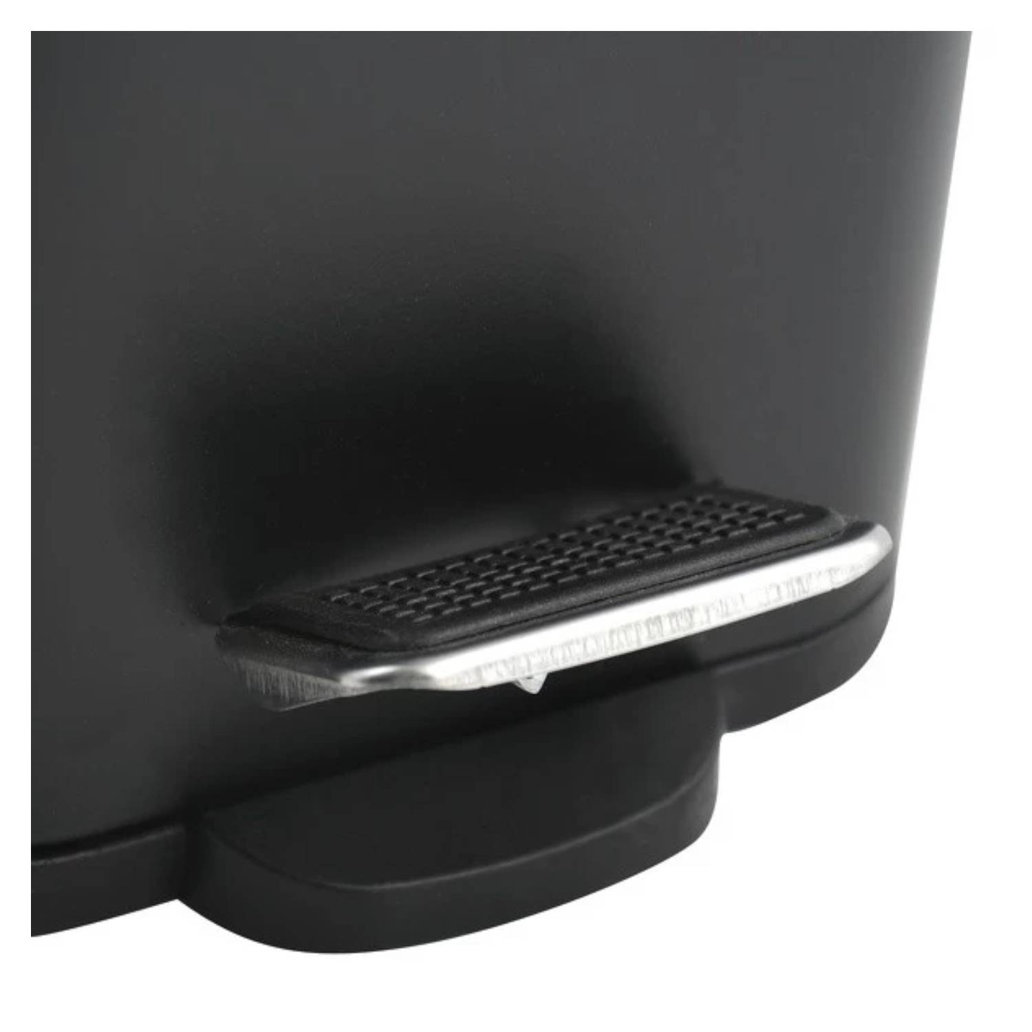 Pattumiera a pedale modello Erik in acciaio capienza 5 Litri colore nero by CeramicStore | Lo specialista del tuo bagno