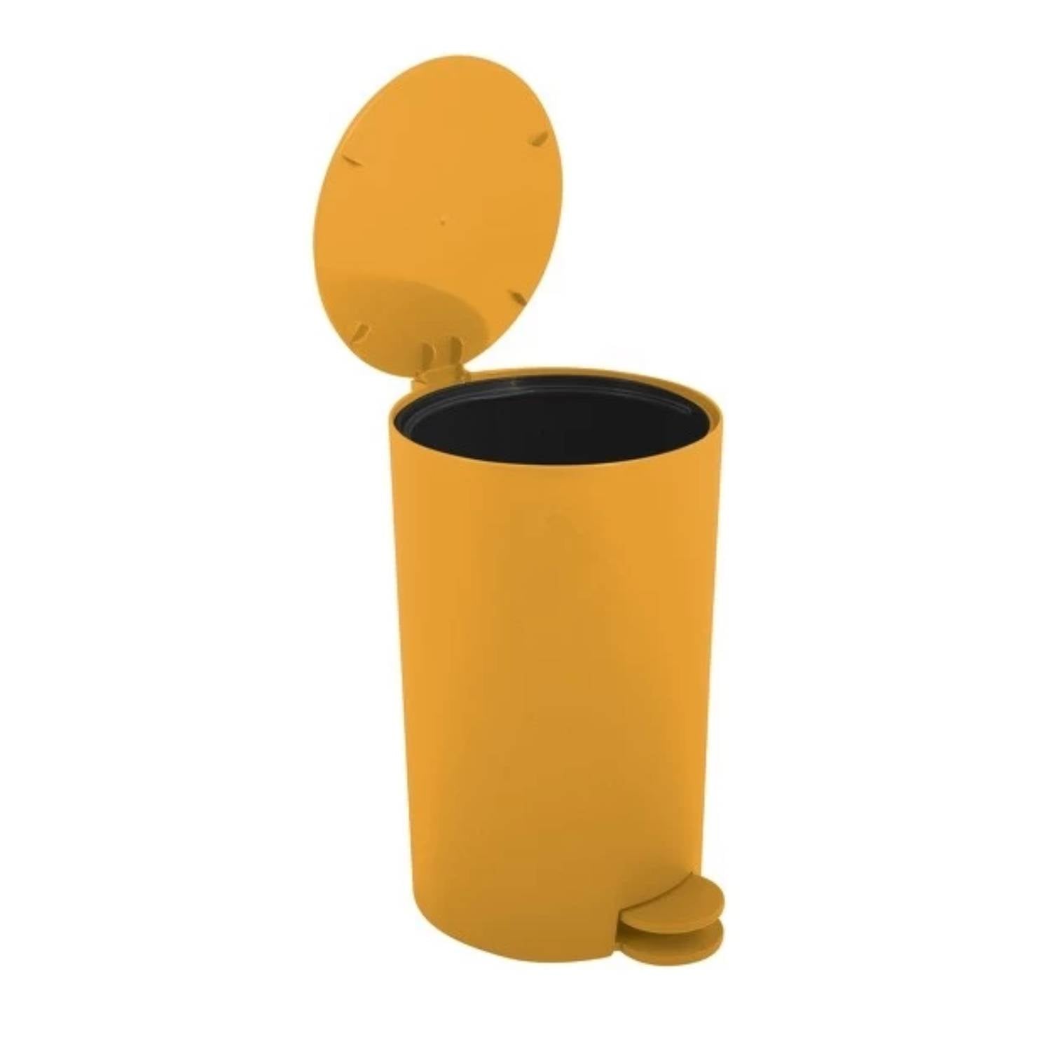 Pattumiera a pedale modello Osaki capienza 3 litri colore zafferano by CeramicStore | Lo specialista del tuo bagno