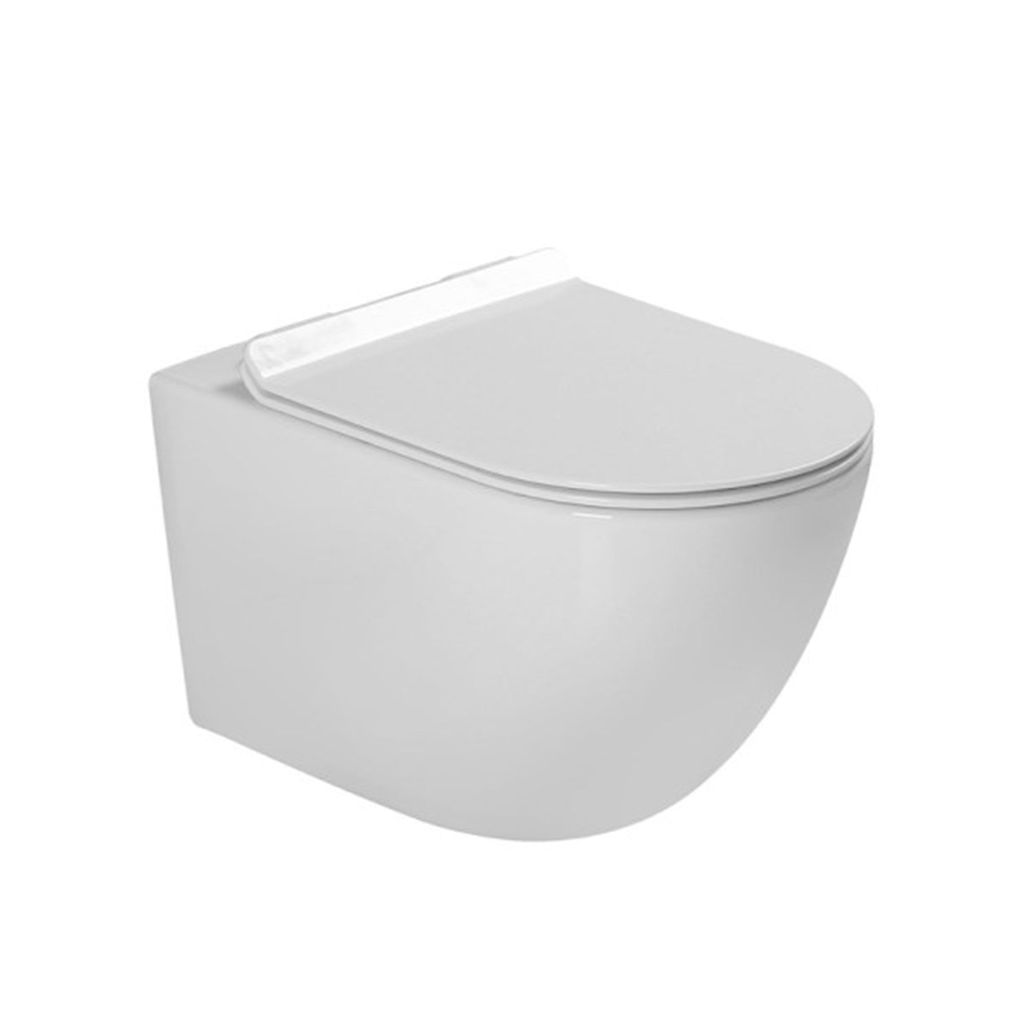 Coppia sanitari sospesi Bathcore con copriwater incluso - serie Aura