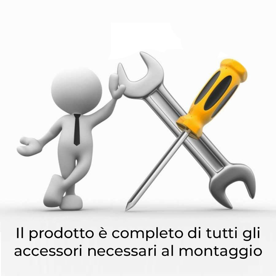 Maniglione 27 cm Edera di Gedy in Acciaio Inox AISI 304 - Cromato by CeramicStore | Lo specialista del tuo bagno