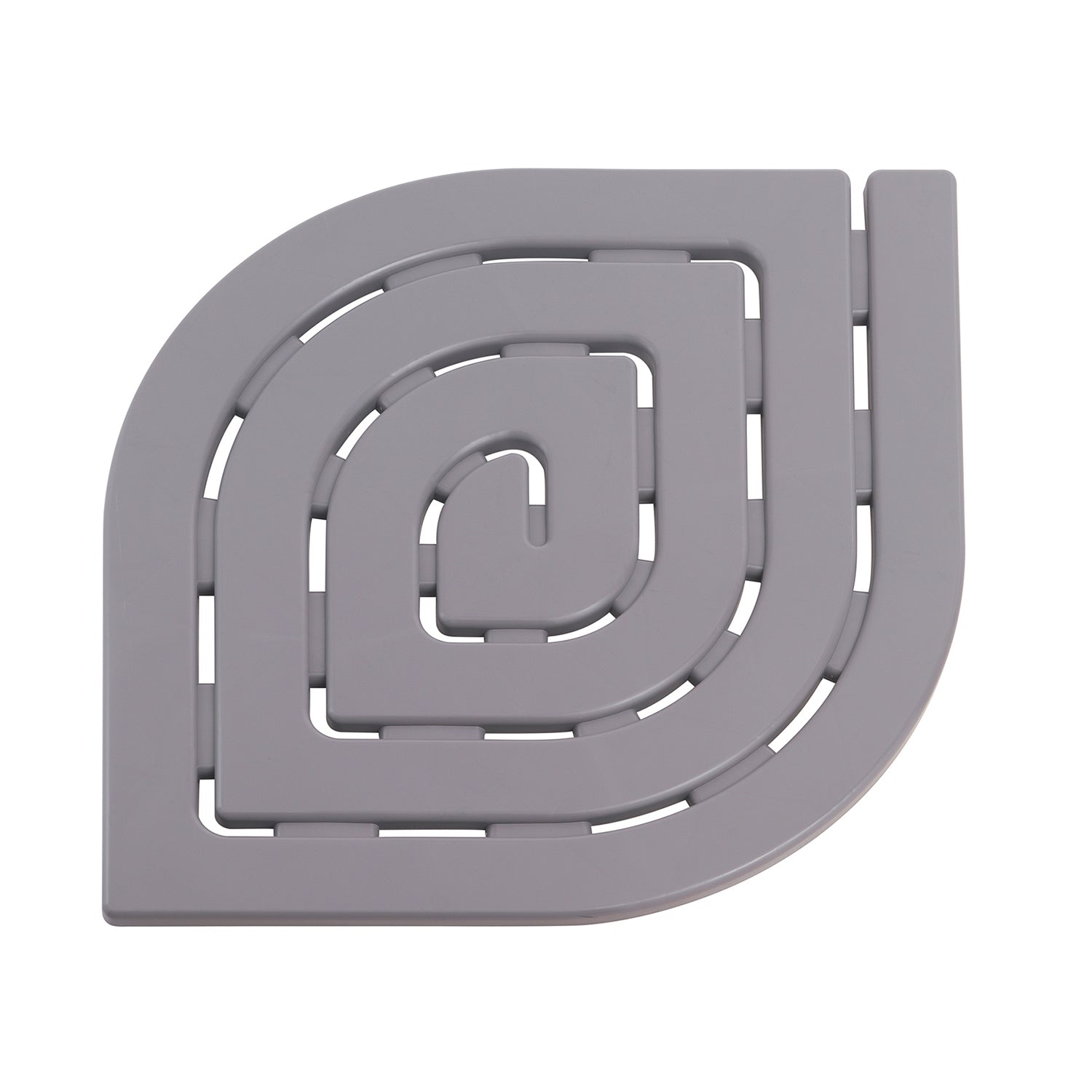 Pedana doccia 54.5x54.5 modello Spirale di Gedy - Grigio by CeramicStore | Lo specialista del tuo bagno