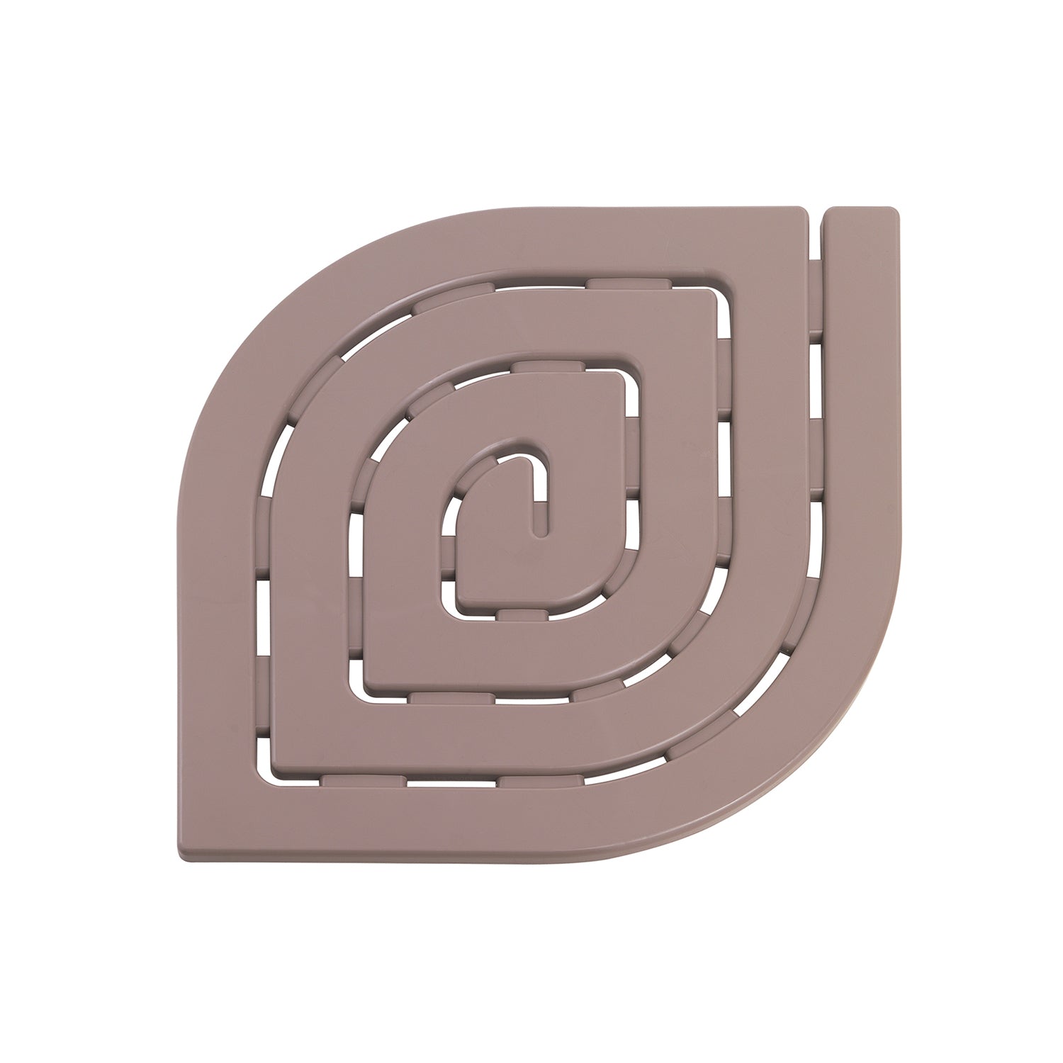 Pedana doccia 54.5x54.5 modello Spirale di Gedy - Tortora by CeramicStore | Lo specialista del tuo bagno