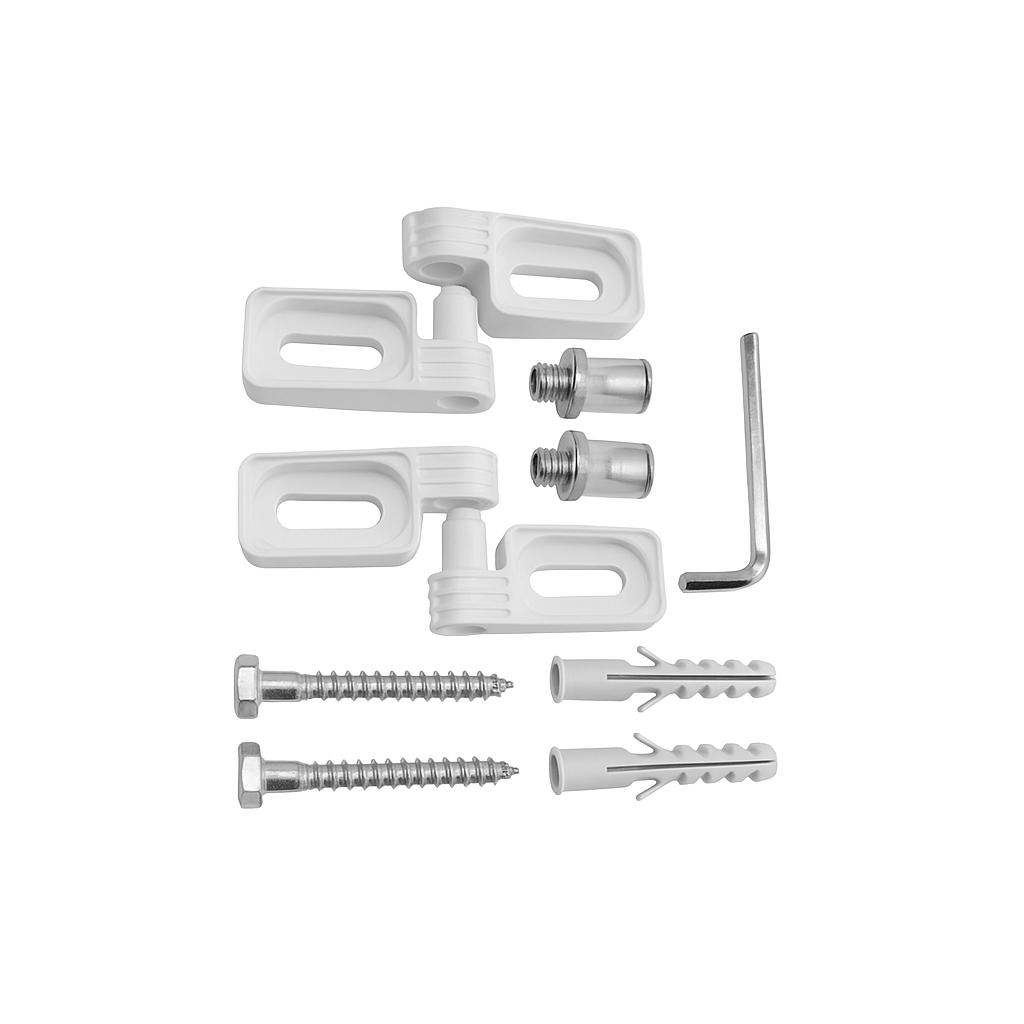 Kit fissaggio Ghost di Globo Ceramica per vaso e bidet a terra filo parete by CeramicStore | Lo specialista del tuo bagno
