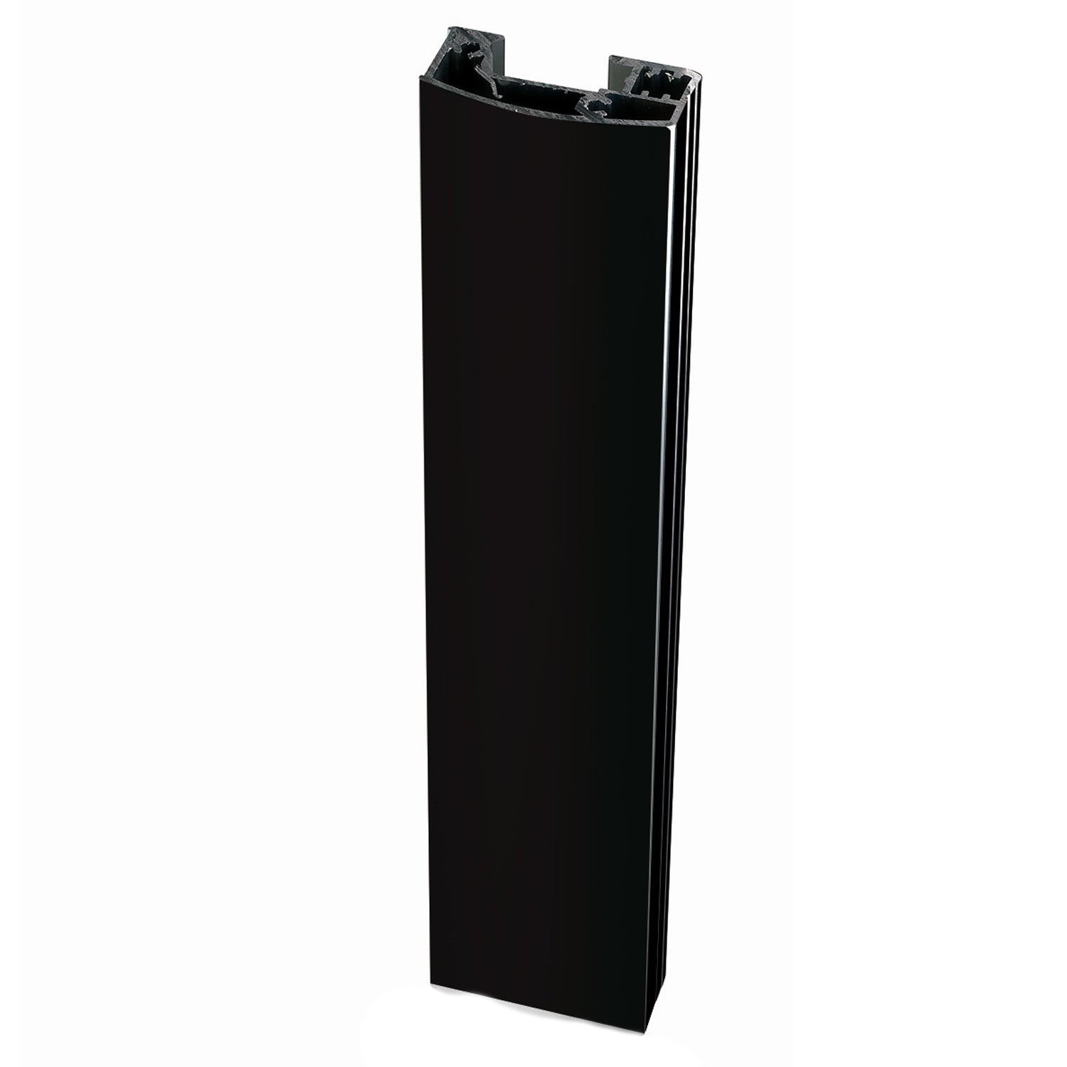 Parete fissa Barbados 70cm cristallo 6mm profilo nero Made in Italy by CeramicStore | Lo specialista del tuo bagno