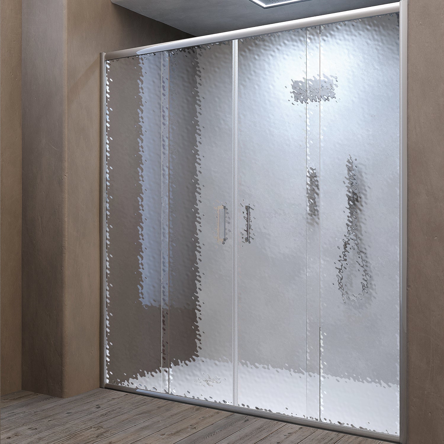 Box doccia per nicchia 2 porte scorrevoli Tonga 137/142 cm - Stampato C by CeramicStore | Lo specialista del tuo bagno