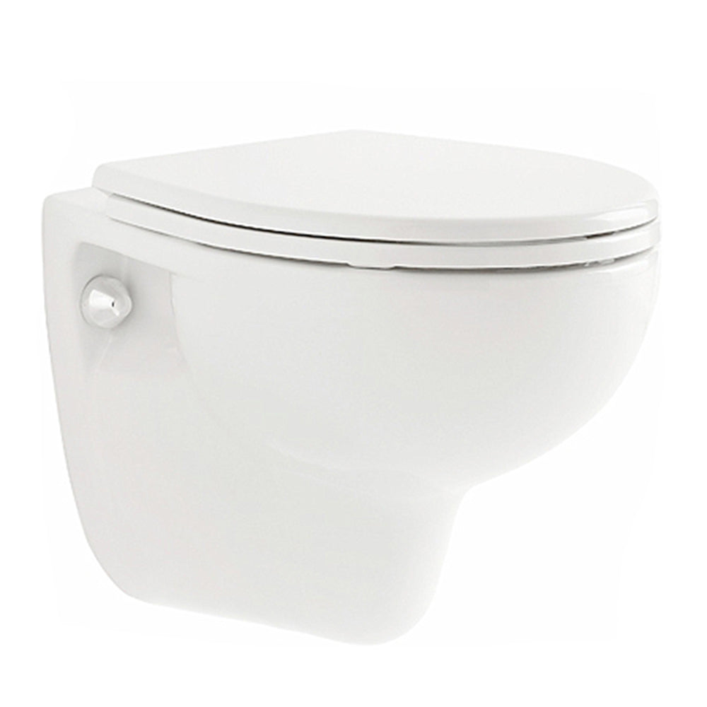 Wc sospeso con sedile normal close Geberit 'Colibrì 2' cm 53