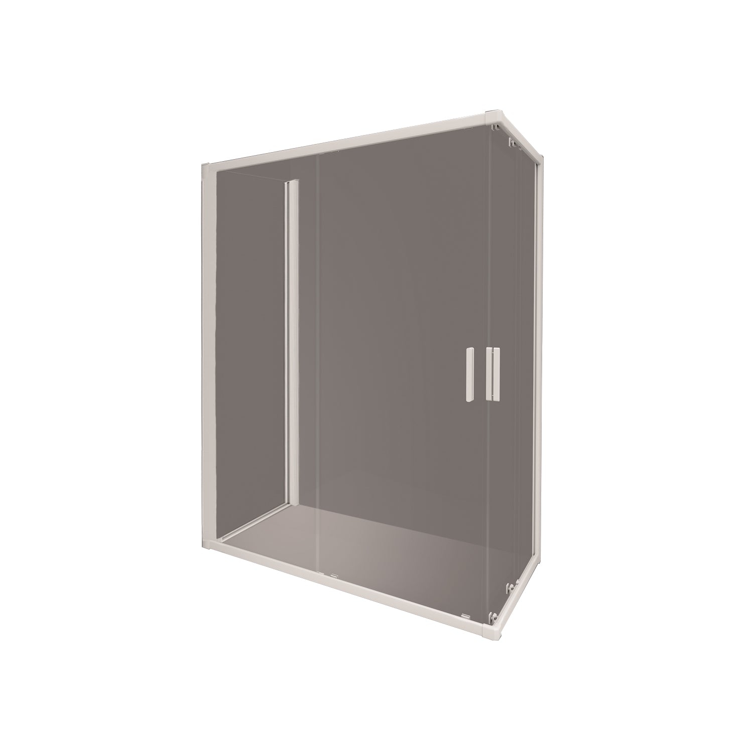 Box doccia angolare Barbados 70X80cm cristallo 6mm Made in Italy by CeramicStore | Lo specialista del tuo bagno