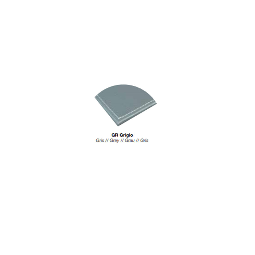 Porta Biancheria 'Koh-i-Noor' in ecopelle con sacca interna - cm 48x30x61h - Grigio by CeramicStore | Lo specialista del tuo bagno