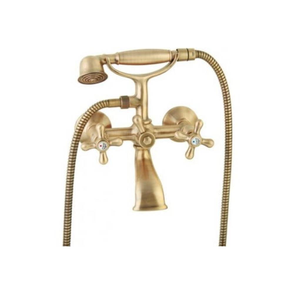 Rubinetto vasca lusso con forcella serie IRIS modello IRV022BR bronzato Paffoni by CeramicStore | Lo specialista del tuo bagno