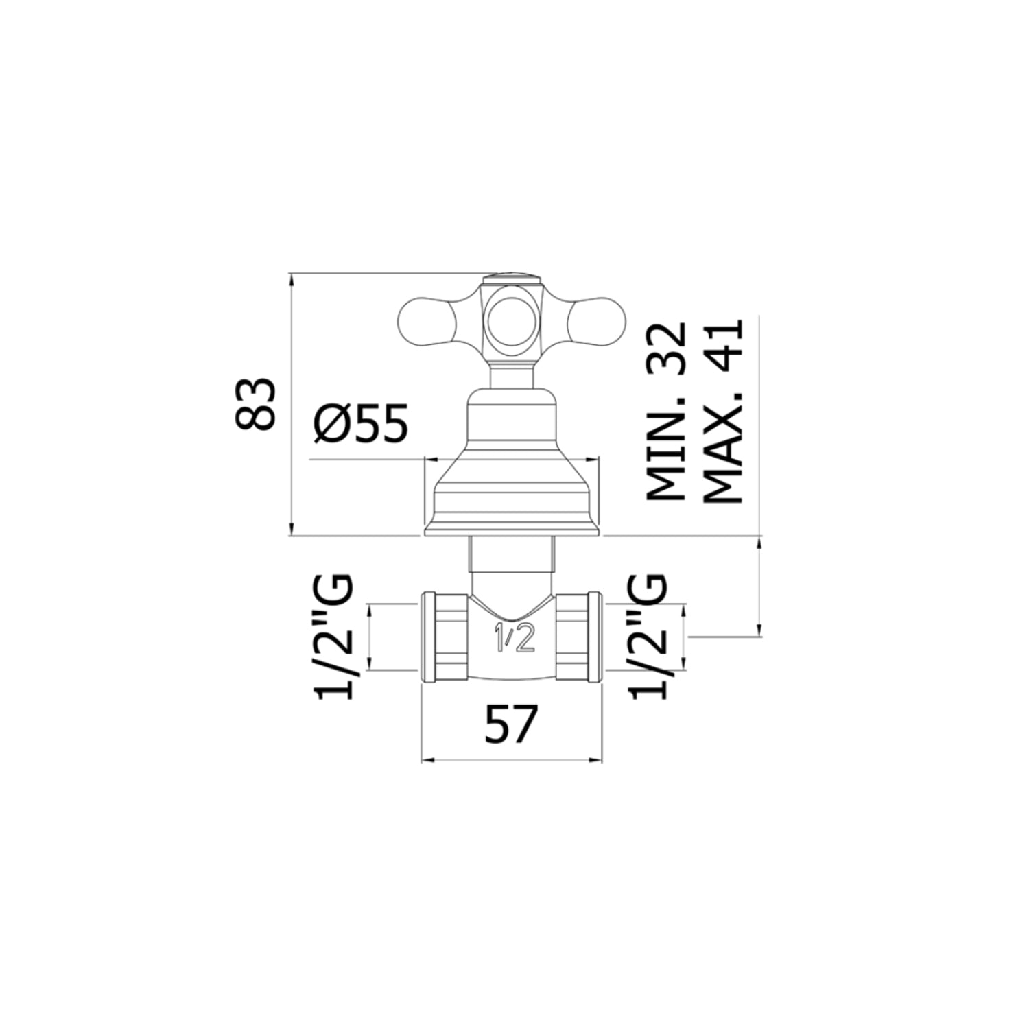 Rubinetto incasso Paffoni serie Viola - Bronzato