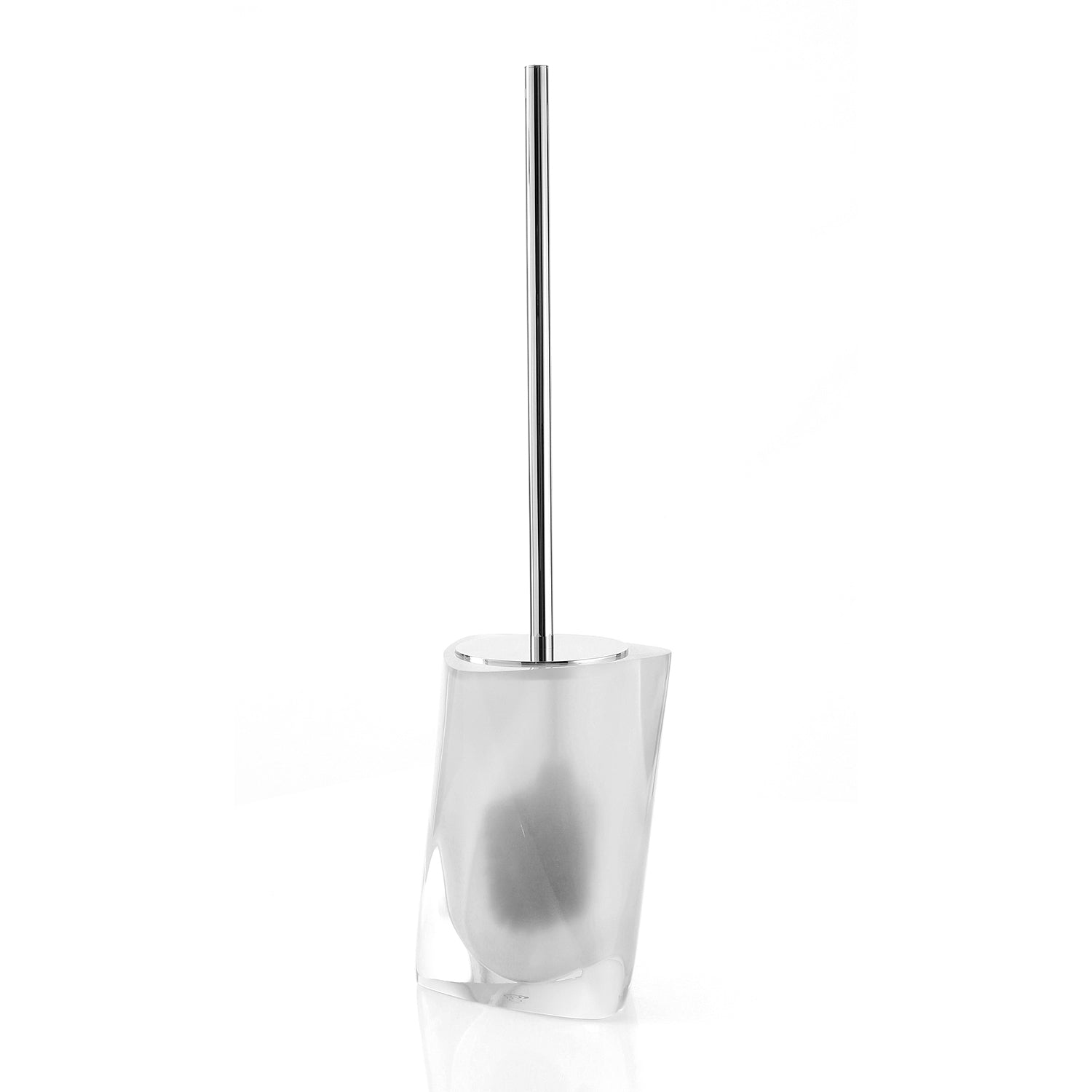 Scopino da appoggio con ciuffo in setole Gedy serie Twist - Bianco by CeramicStore | Lo specialista del tuo bagno