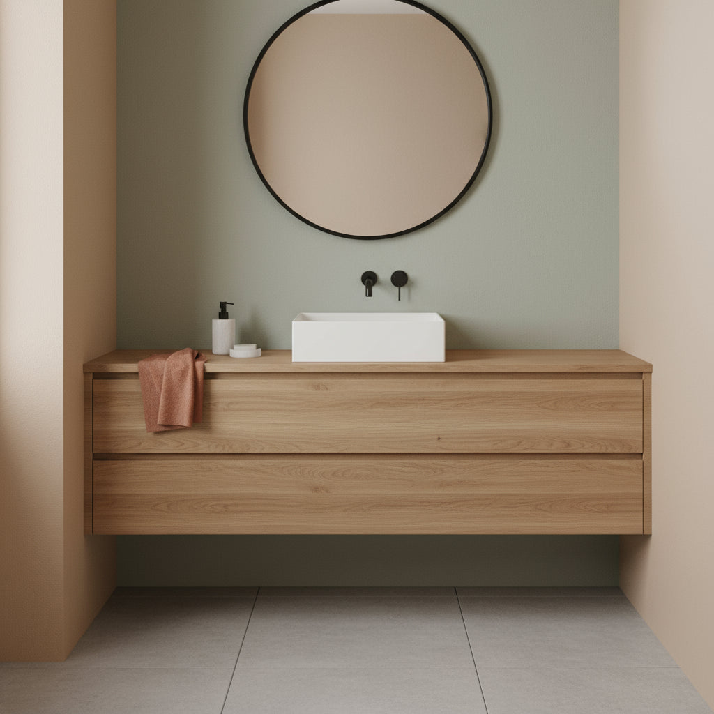 Lavabo da appoggio squadrato Ceramica Azzurra Elegance 42x35 cm