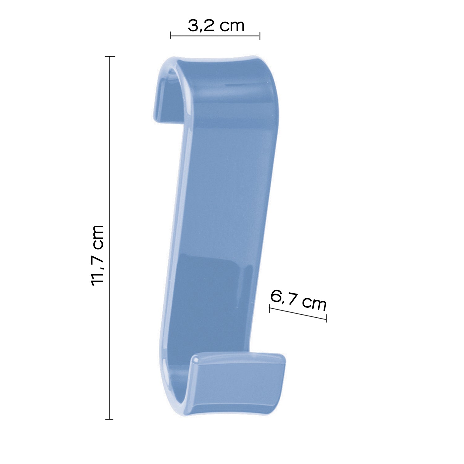 Appendiabiti per termoarredo modello Merlino - Celeste by CeramicStore | Lo specialista del tuo bagno