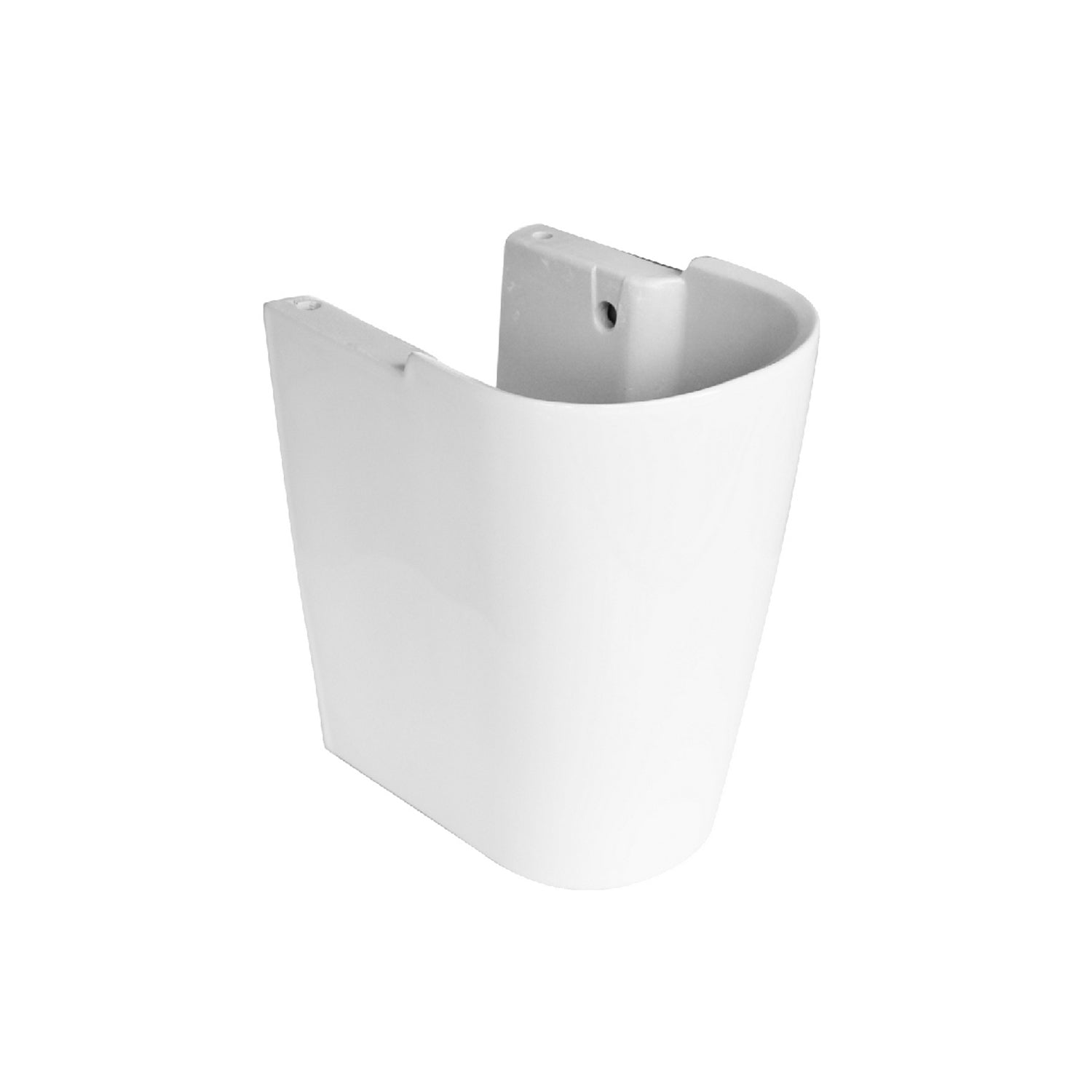 Semicolonna Bianca 225x265xh320 mm per lavabo monoforo 66x52 by CeramicStore | Lo specialista del tuo bagno