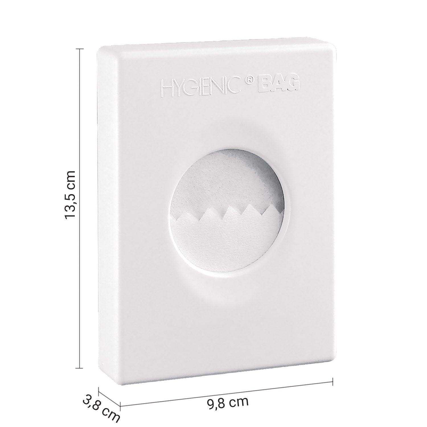 Gedy Portasacchetti Igienici Bianco - Design Sobrio by CeramicStore | Lo specialista del tuo bagno