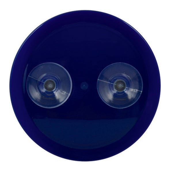 Specchio da bagno ingranditore rotondo con ventosa colore blu by CeramicStore | Lo specialista del tuo bagno