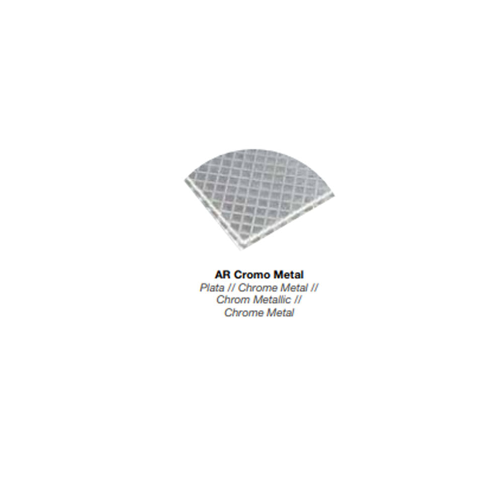 Cestino getta carta 'Koh-i-Noor' in ecopelle - cm 23x23x30h - Cromo Metal by CeramicStore | Lo specialista del tuo bagno