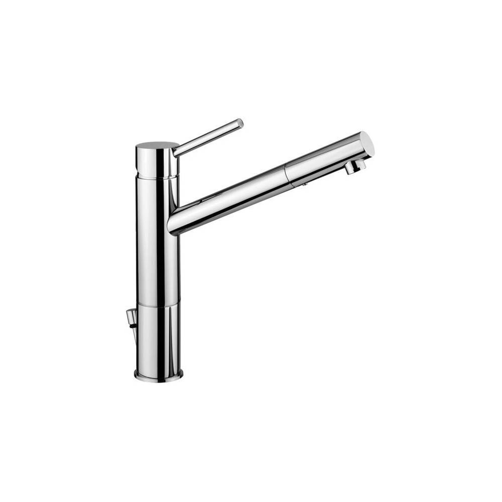VERSIONE OUTLET - Miscelatore lavabo canna lunga con prolunga serie Birillo cromato di Paffoni by CeramicStore | Lo specialista del tuo bagno