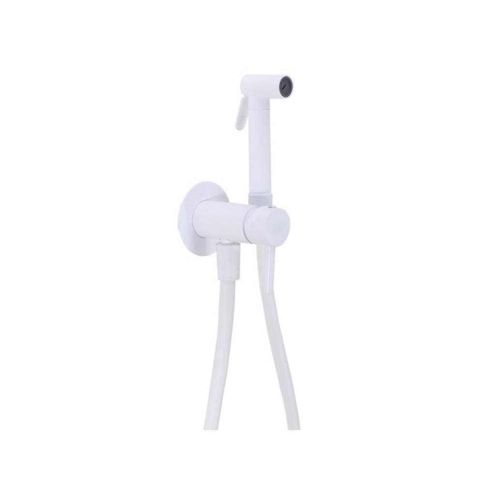 Set bidet con doccetta tondo e Flessibile Tweet Round modello ZDUP110BO Bianco opaco Paffoni by CeramicStore | Lo specialista del tuo bagno