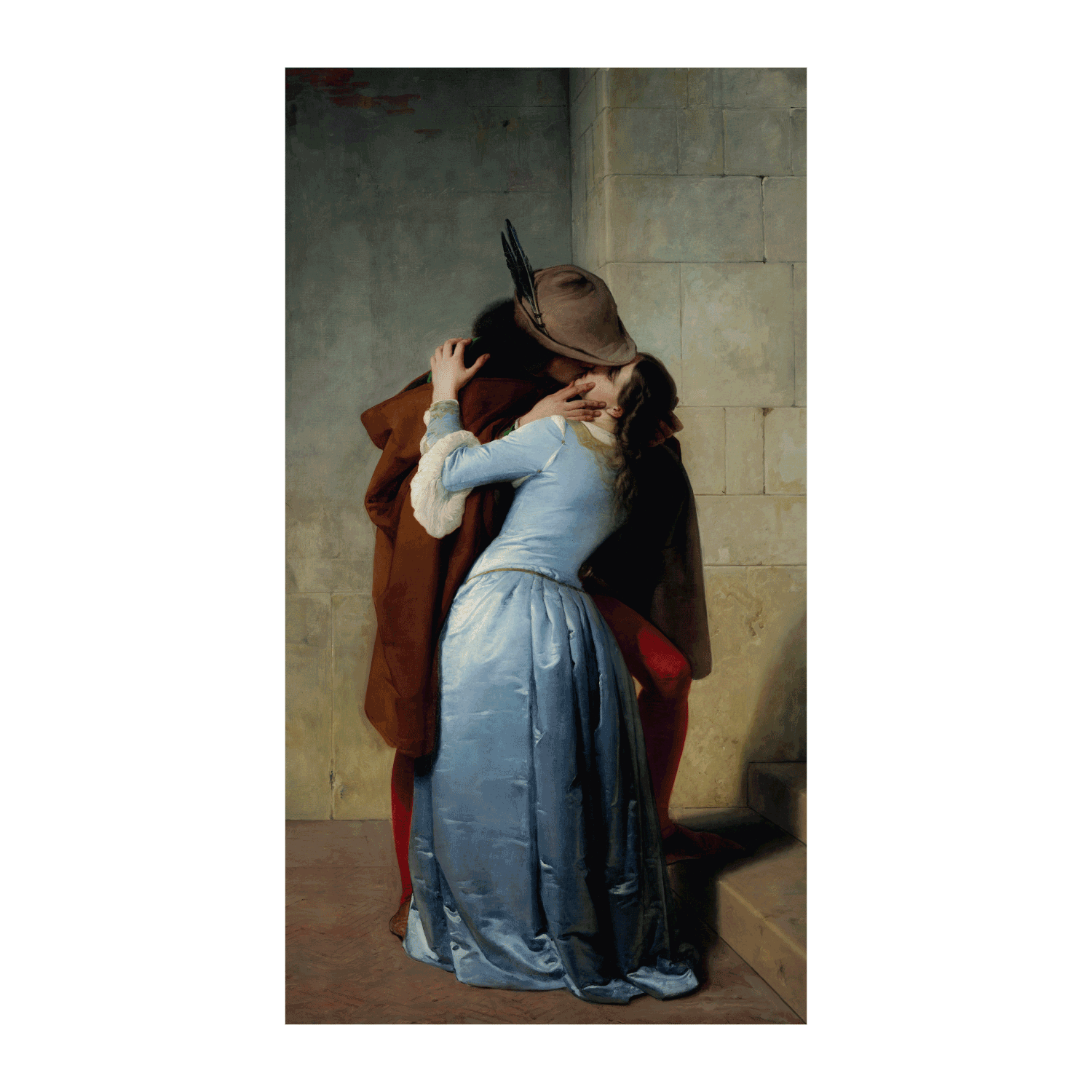 Termoarredo idraulico 120x58,5 cm interasse mm 50 Modello 'Il bacio di Hayez' Termocrea by CeramicStore | Lo specialista del tuo bagno