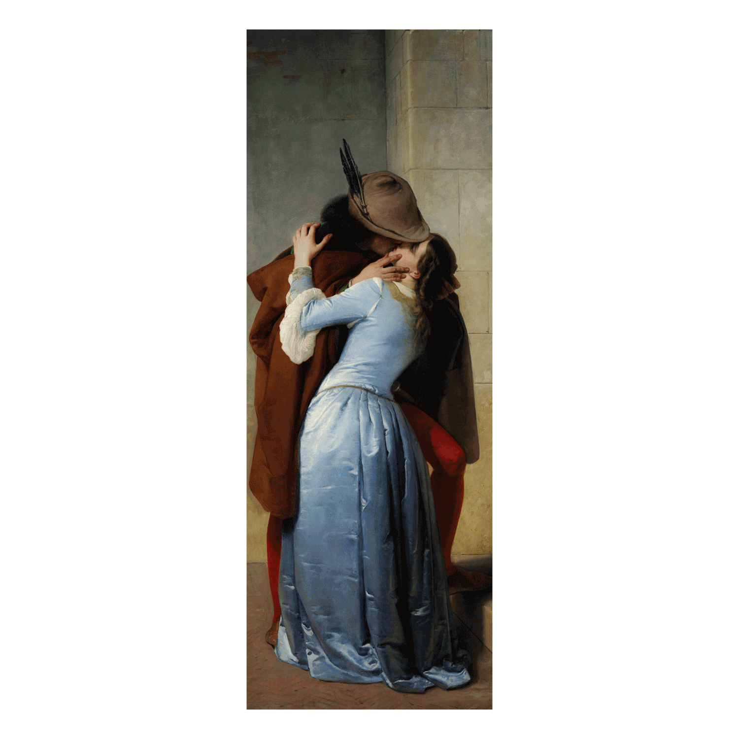 Termoarredo idraulico 150x51 cm interasse mm 50 Modello 'Il bacio di Hayez' Termocrea by CeramicStore | Lo specialista del tuo bagno