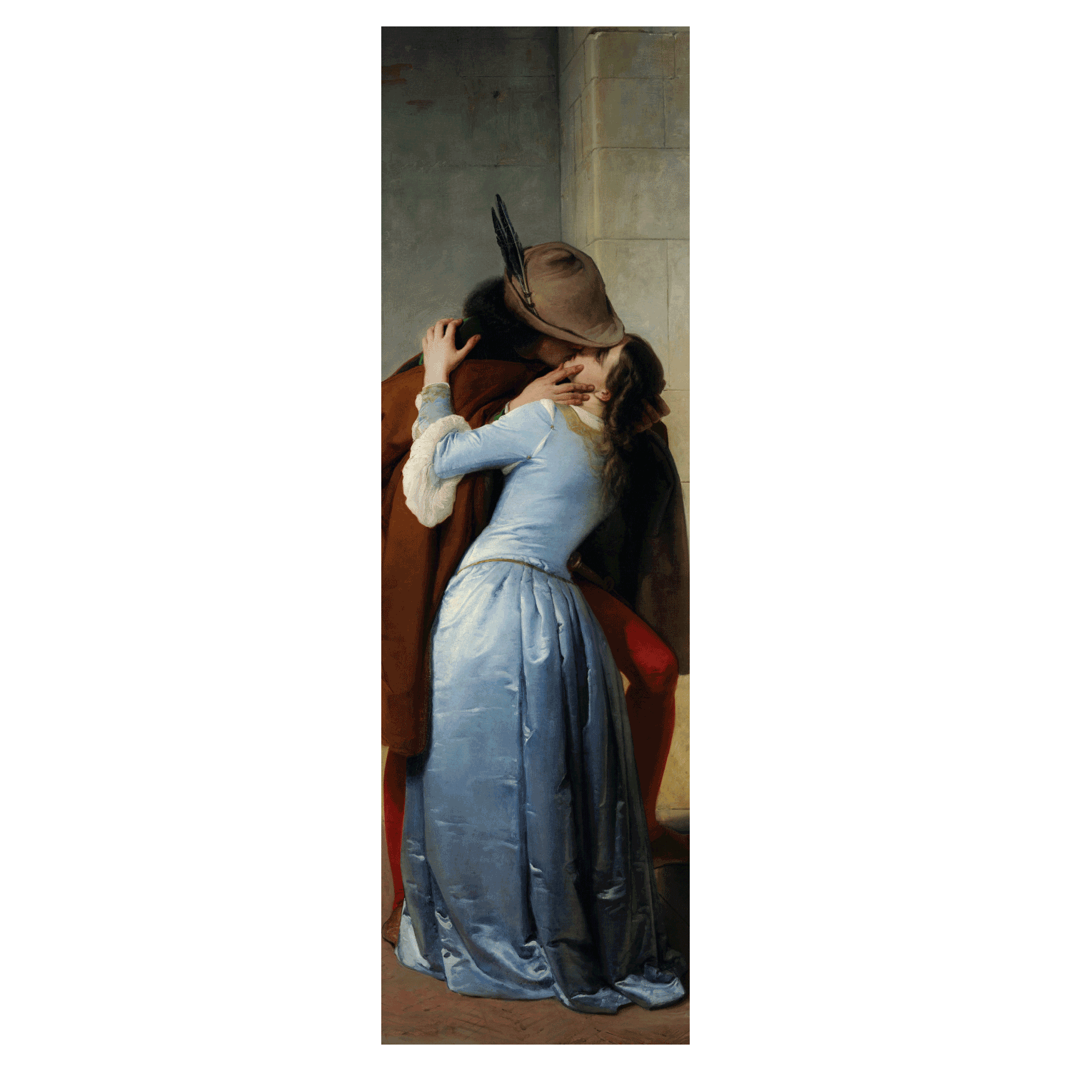 Termoarredo idraulico 180x51 cm interasse mm 50 Modello 'Il bacio di Hayez' Termocrea by CeramicStore | Lo specialista del tuo bagno