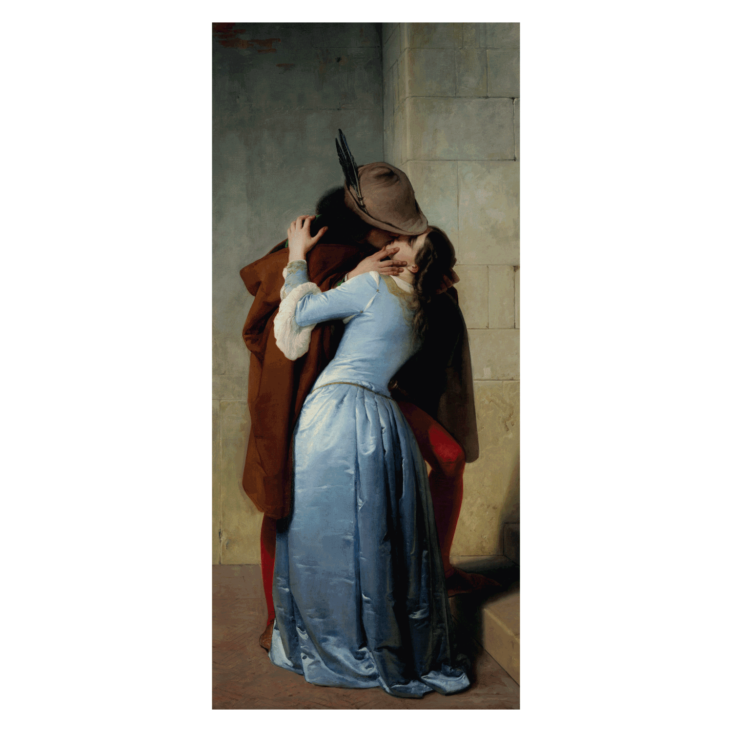 Termoarredo idraulico 120x51 cm interasse mm 50 Modello 'Il bacio di Hayez' Termocrea by CeramicStore | Lo specialista del tuo bagno