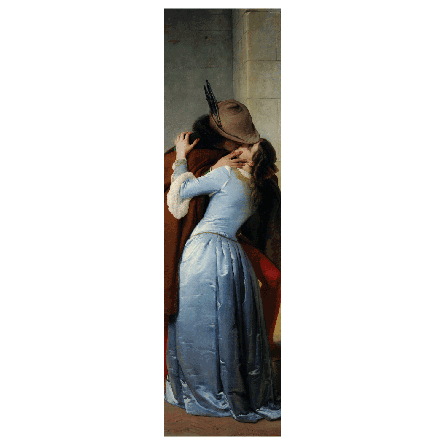Termoarredo idraulico 200x51 cm interasse mm 50 Modello 'Il bacio di Hayez' Termocrea by CeramicStore | Lo specialista del tuo bagno