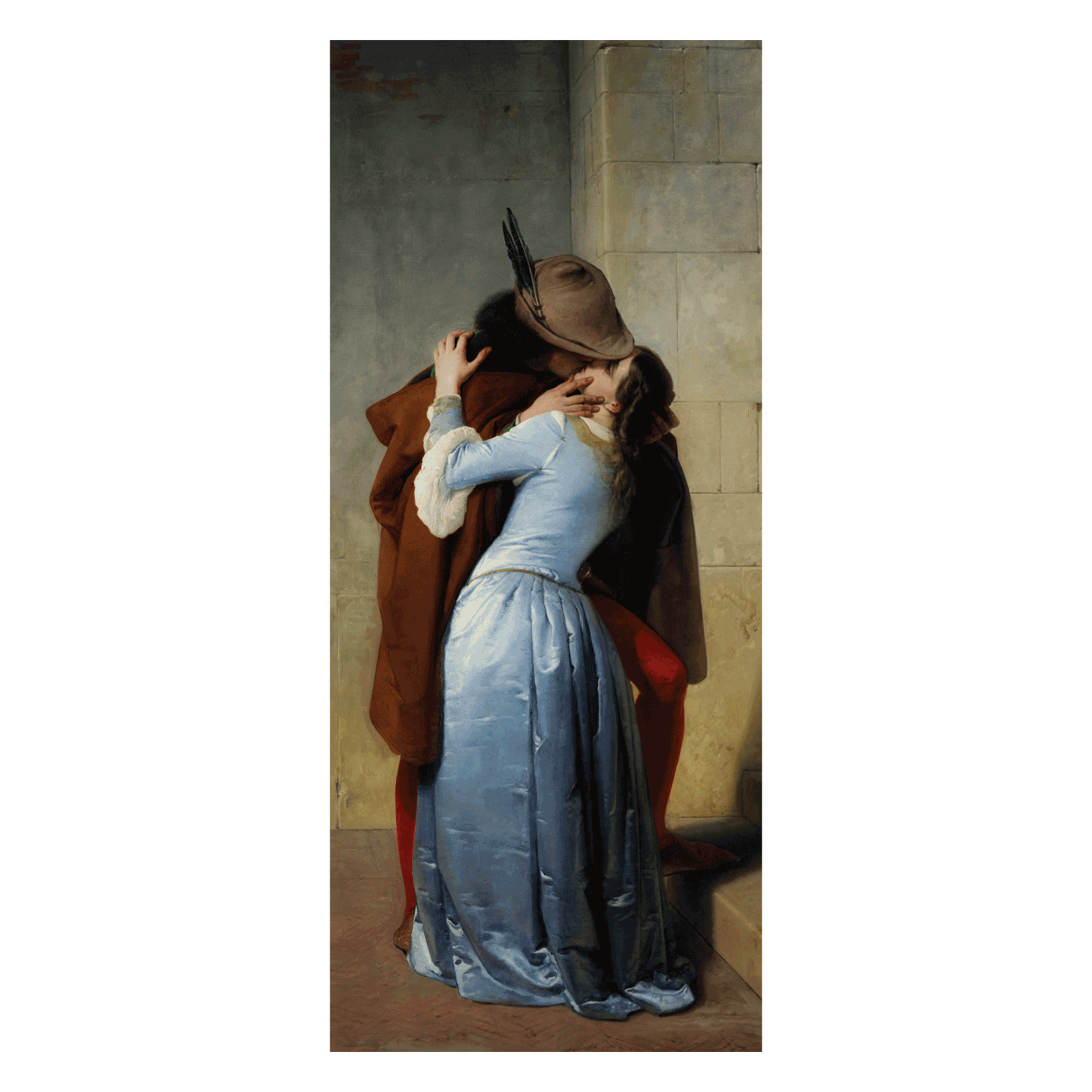 Termoarredo idraulico 180x73,5 cm interasse mm 50 Modello 'Il bacio di Hayez' Termocrea by CeramicStore | Lo specialista del tuo bagno